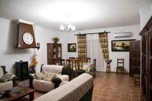 Posezení v ubytování Casa Rural LA ENCINA