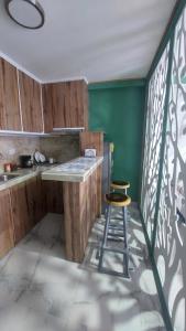 Kuchyň nebo kuchyňský kout v ubytování Nido de Gorrión, Ecodistrito 310, con facturación CAI