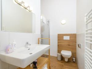 Koupelna v ubytování Hochkönigblick I
