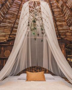 Letto o letti in una camera di Glamping CAVE