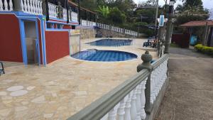 Bazén v ubytování Hotel kristal campestre nebo v jeho okolí
