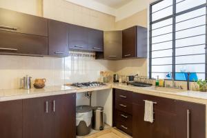 Küche/Küchenzeile in der Unterkunft Gran casa para amigos a 4 cuadras del Zocalo