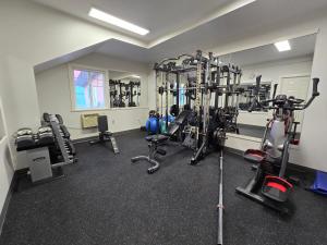 Fitness centrum a/nebo fitness zařízení v ubytování Sahara Courtyard Inn & Suites Osoyoos