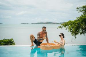 Gallery image of Beachfront Secret Tides Villa Mar in Koh Samui