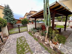 Zahrada ubytování Casa Cactus