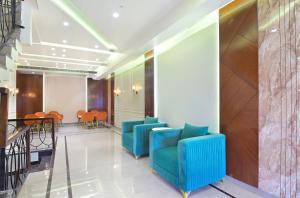 Posezení v ubytování HOTEL SHANDON-2 Mins From Connaught Place
