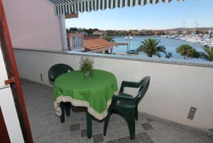 Balkón nebo terasa v ubytování Apartments Vala