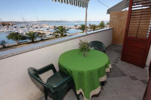 Balkón alebo terasa v ubytovaní Apartments Vala