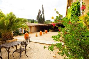 Κήπος έξω από το Gîte La Maison des Vendangeurs