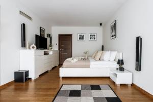 TV a/nebo společenská místnost v ubytování Piedmont Apartment - LoftAffair