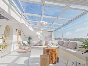 Χώρος καθιστικού στο Shanghai ruochu designer Guesthouse上海若初设计师民宿--近上海浦东国际机场及迪士尼