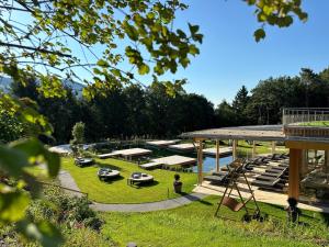 Vonkajšia záhrada v ubytovaní RETTER Bio-Natur-Resort