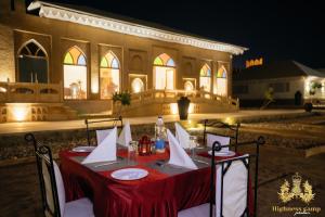 Restoran või mõni muu söögikoht majutusasutuses highness camp jaisalmer