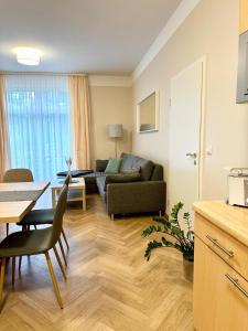 Khu vực ghế ngồi tại Hotelpark Bodetal "große Ferienwohnung"