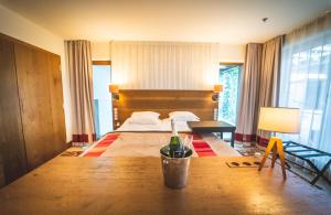 Posteľ alebo postele v izbe v ubytovaní Hotel Bristol Tradition and Luxury