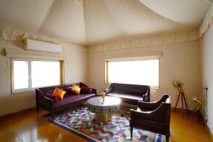 Istumisnurk majutusasutuses highness camp jaisalmer