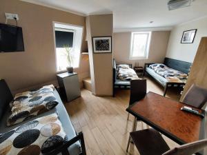 Μια τηλεόραση ή/και κέντρο ψυχαγωγίας στο AE BERG Apartamenty