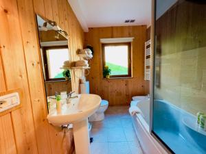 Koupelna v ubytování Artemisia B&B