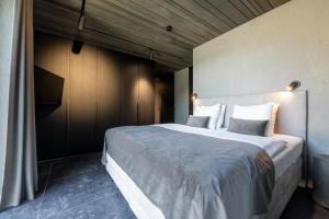 Posteľ alebo postele v izbe v ubytovaní Paznauner Villen - Villa I