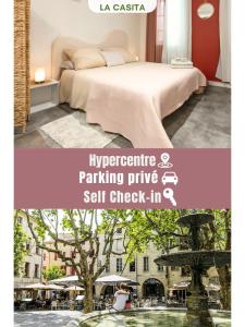 Gambar di galeri bagi La Casita - Studio Confort avec Parking privé - Lit douillet - Centre Uzès, Pont du Gard di Uzès