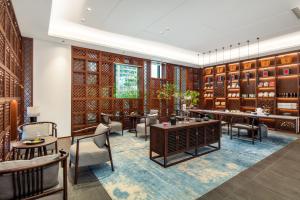Posezení v ubytování Glean Hotel Xinzhou