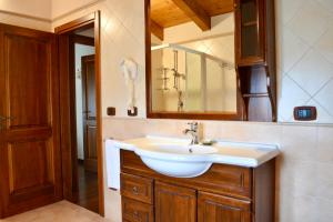 A bathroom at Agriturismo Colle Mura