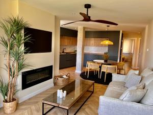 Χώρος καθιστικού στο Apartamento Suite Miramar Playa de Usil