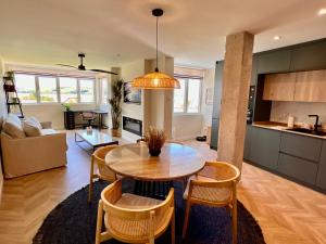 Η κουζίνα ή μικρή κουζίνα στο Apartamento Suite Miramar Playa de Usil