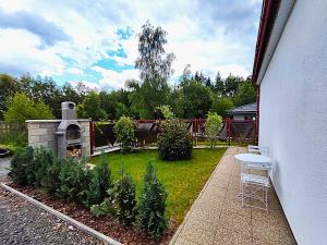 Zahrada ubytování Apartmány U Obory