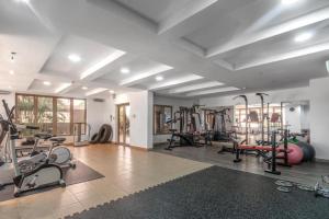 Γυμναστήριο ή/και όργανα γυμναστικής στο Hunters Cove Apartment