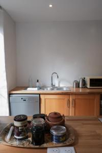 Η κουζίνα ή μικρή κουζίνα στο Haixpia, Le Gîte +25 φωτογραφίες