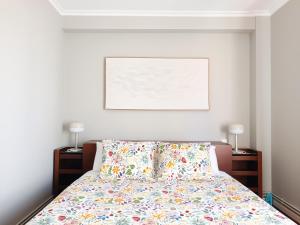 Ένα ή περισσότερα κρεβάτια σε δωμάτιο στο Ideal apartamento en SanVi