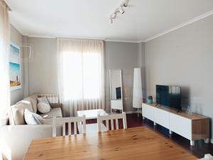 Μια τηλεόραση ή/και κέντρο ψυχαγωγίας στο Ideal apartamento en SanVi
