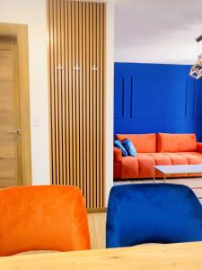 Postel nebo postele na pokoji v ubytování Indigo Royale apartman Borovi