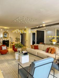 Area soggiorno di Vanity Villa Luxe Residence Ikoyi