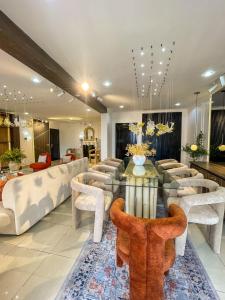 Area soggiorno di Vanity Villa Luxe Residence Ikoyi