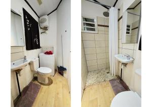 Koupelna v ubytování Hébergement Chez l'Habitant - Idéal pour Visiter la Martinique