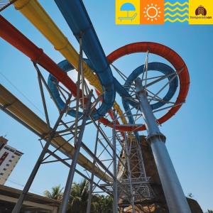 Parque aquático no apart-hotel ou nos arredores