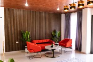 Posezení v ubytování Hotel Boutique Bueso