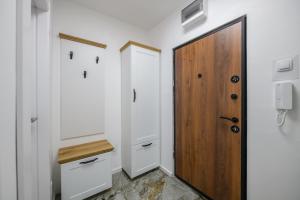 Koupelna v ubytování NAŠ Apartman