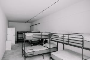 Postel nebo postele na pokoji v ubytování Továrna Vír