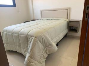 Katil atau katil-katil dalam bilik di Apartamento no Biopark Toledo Conforto e Requinte
