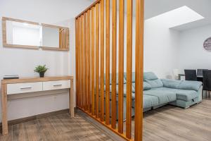 Ένα ή περισσότερα κρεβάτια σε δωμάτιο στο Apartamento a 3 min playa Canteras