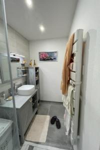 Ένα μπάνιο στο Maison à la Tranche sur Mer