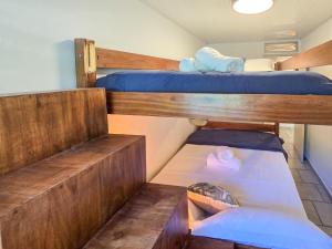 Letto o letti in una camera di Ti Kay Paradi T3 - Les pieds dans l'eau
