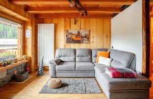 Posezení v ubytování CHALET AVERT spiazzi di gromo