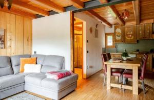 Posezení v ubytování CHALET AVERT spiazzi di gromo