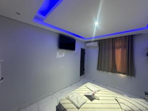 Postel nebo postele na pokoji v ubytování Hotel Maraja 9 de julho