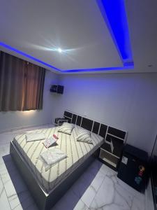 Postel nebo postele na pokoji v ubytování Hotel Maraja 9 de julho
