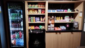 Kuchyň nebo kuchyňský kout v ubytování Apto 203 Legacy Suítes